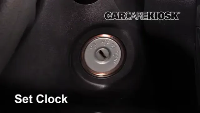 2015 Mitsubishi Mirage ES 1.2L 3 Cyl. Horloge Régler l'horloge